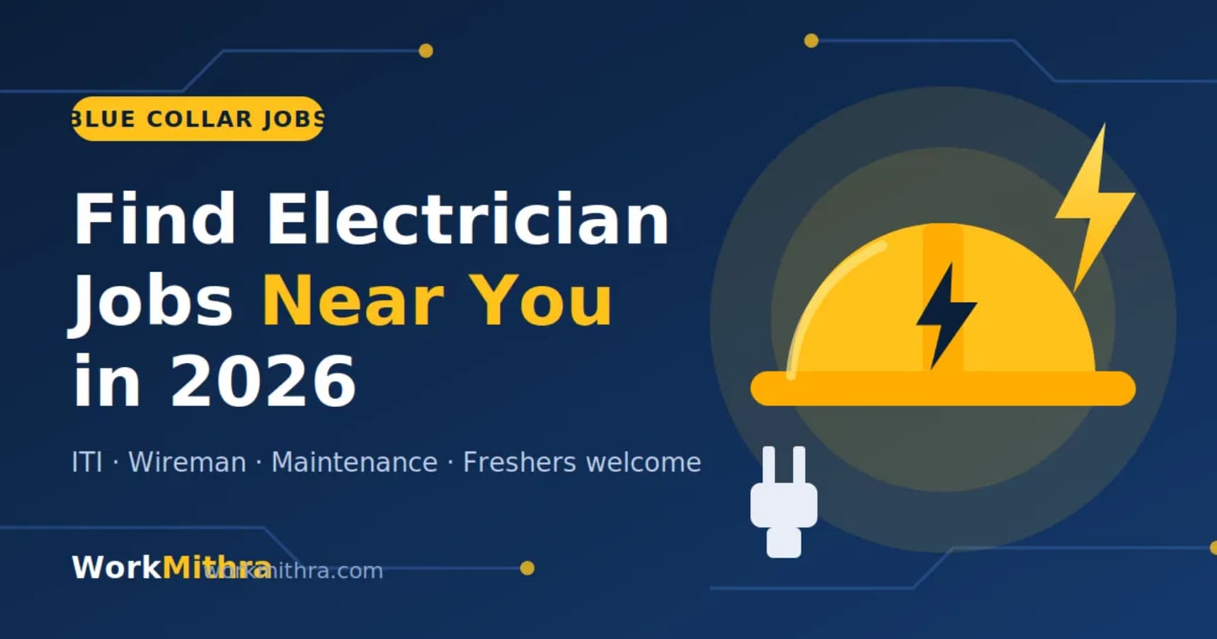 How to Find Electrician Jobs Near You in 2026
