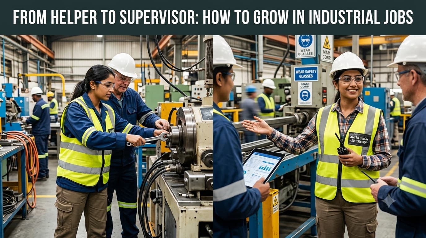 From Helper to Supervisor: How to Grow in Industrial Jobs